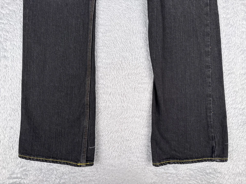 Matix Jeans Juniors 9 Negro Denim MatiGirl Ropa de Trabajo Bootcut 100% Algodón 32x32 Foto 2 de 4