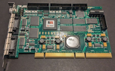 Leutron Vision PP-X-CL-S/64/PoCL PicPort Camera Link Grabber PCB Card - Used