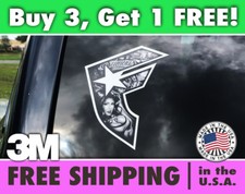 FAMOUS Stars and Straps Bumper Sticker Decal. Famous Brand Decal