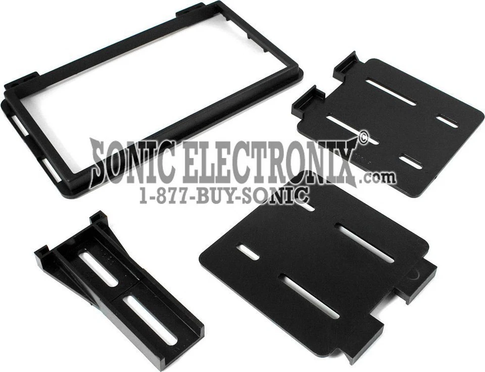 Kit de painel de instalação Scosche FD1428B 2 DIN para Select 01-05 Ford, Lincoln, Mercury - Imagem 2 de 2