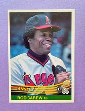 1984 Donruss Baseball Rod Carew #352 HOF Los Angeles Angels