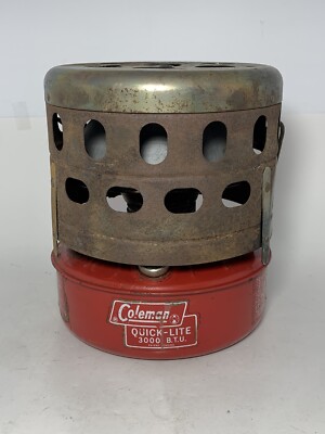Coleman+Model+518B+Catalytic+Heater+3000btu+Made+in+Canada+Red for sale  online | eBay