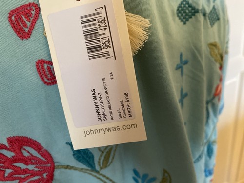 Neu Johnny Was Oversized T-Shirt Oberteil L - 128H - Bild 4 von 6