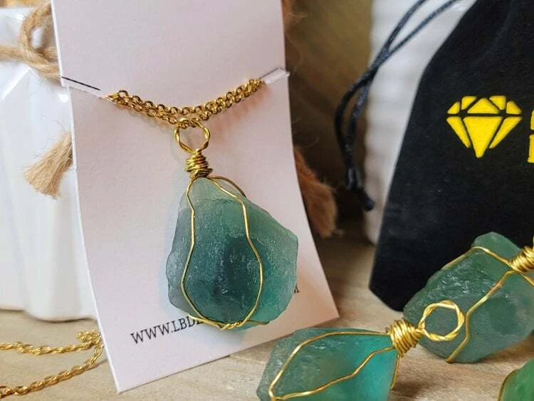 Crystal necklace ebay sale