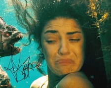 JESSICA SZOHR signed Autogramm 20x25cm PIRANHA in Person autograph COA