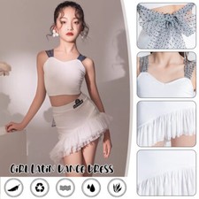 Latin Dance Dress Ballroom Children Salsa Tango Dancing Stage Performance Suits