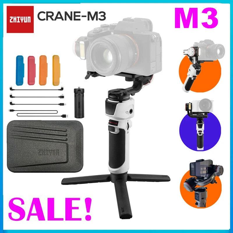 Zhiyun Crane M3 3-Axis Handheld Gimbal Stabilizer for Mirrorless