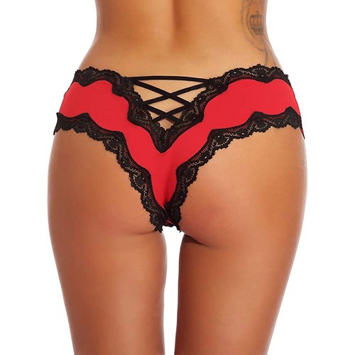 Women's Sexy Panties Knickers Low Rise Briefs G-string Bikini Lingerie Underwear - Picture 4 of 11