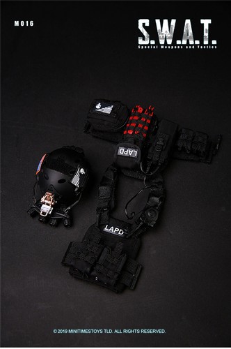 Mini times toys M016 LAPD SWAT 1/6 scale collectible figure IN STOCK - Picture 14 of 16
