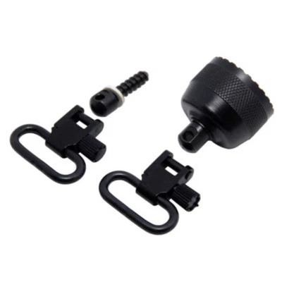 QD Winchester 1200/1300 Mount Kit 12GA Magazine Cap Sling Swivels Set S-8202