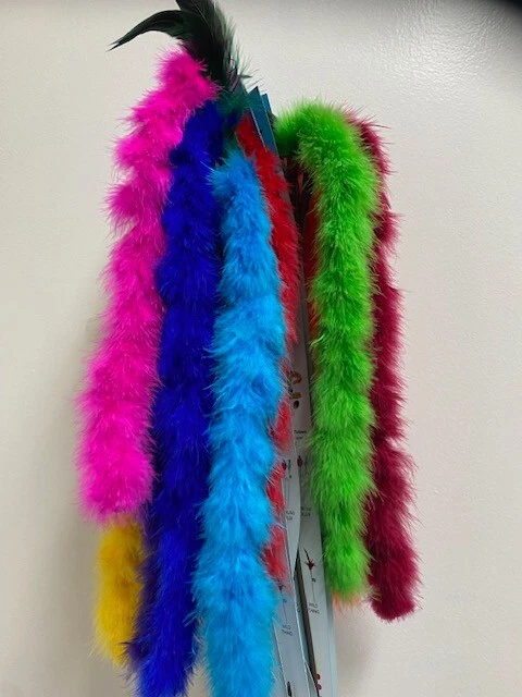 4 COUNT LONG CAT TAIL TEASER BOA FEATHER CAT TOY GO CAT 36 inch
Opens in a new window or tab