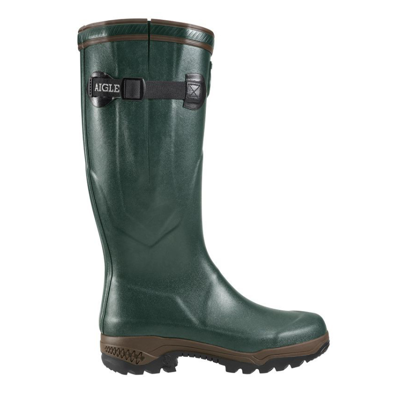 Aigle Parcours II ISO Wellington Boots in Bronze in Size 9