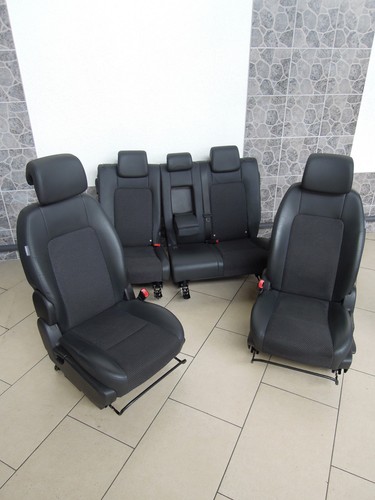 Innenausstattung Teilleder Sitze Schwarz Chevrolet Captiva C100