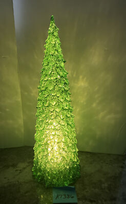 21  Lighted Color Morph Glistening Christmas Tree Valerie Parr Hill Green