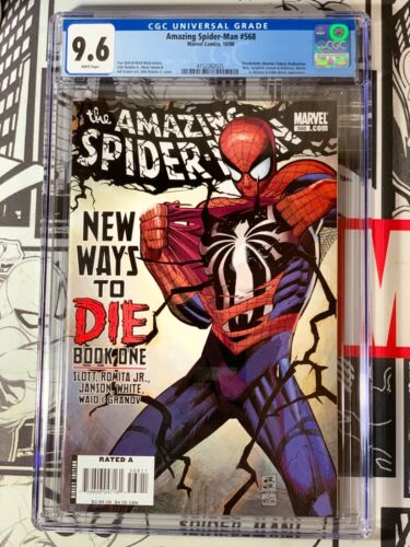 Amazing Spider-Man #568 CGC 9.6 Thunderbolts Appear Mr Negative Anti-Venom 2008 - Picture 1 of 2