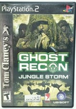Sony- Playstation 2 - Tom Clancy's Ghost Recon-Jungle Storm PS2 Game 