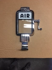 Eco Air Meter Chrome Face Plate kit with Crank Handle 