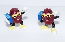 Vintage 1988 California Raisins Two Boombox Figures by Calrab Applause
