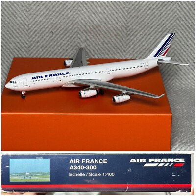 GEMINI JETS 1:400 AIR FRANCE AIRBUS A340-300 G-GLZU | eBay