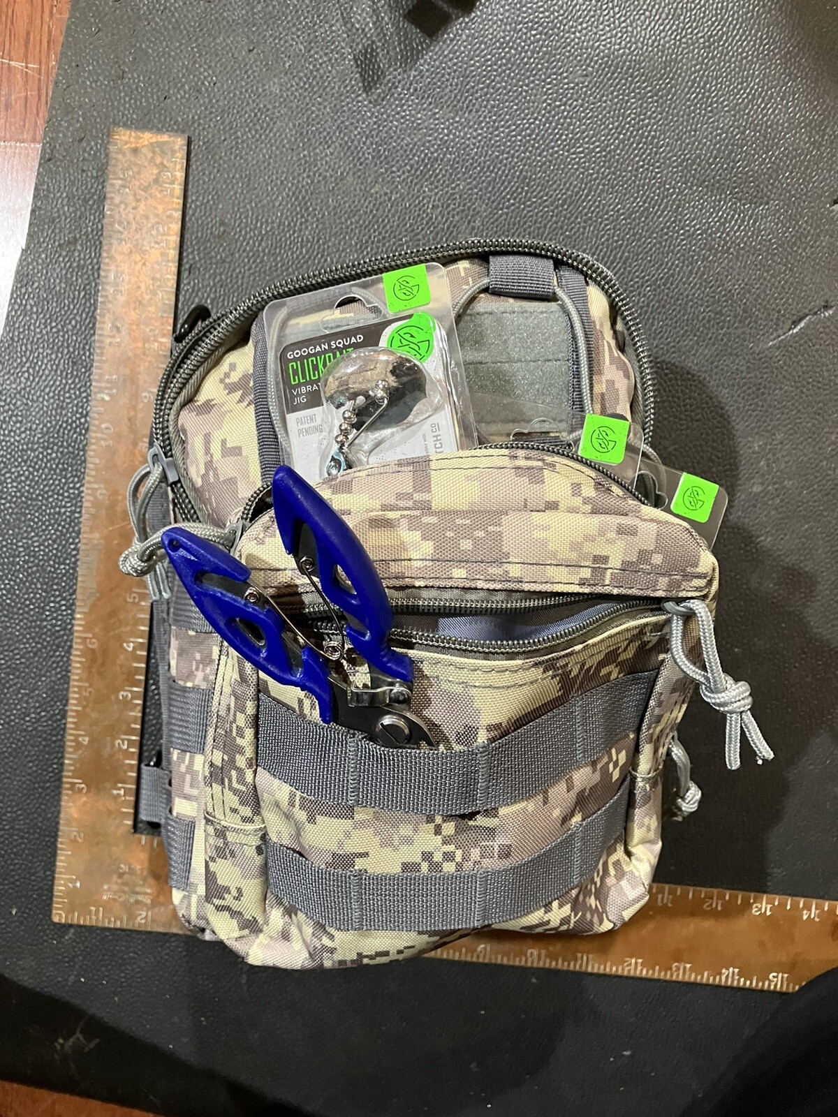 HUGE Lot of 6 GOOGAN 1/2oz Clickbait Dart Tackle Box Skelly Swim Strike King #G$ - Image 9