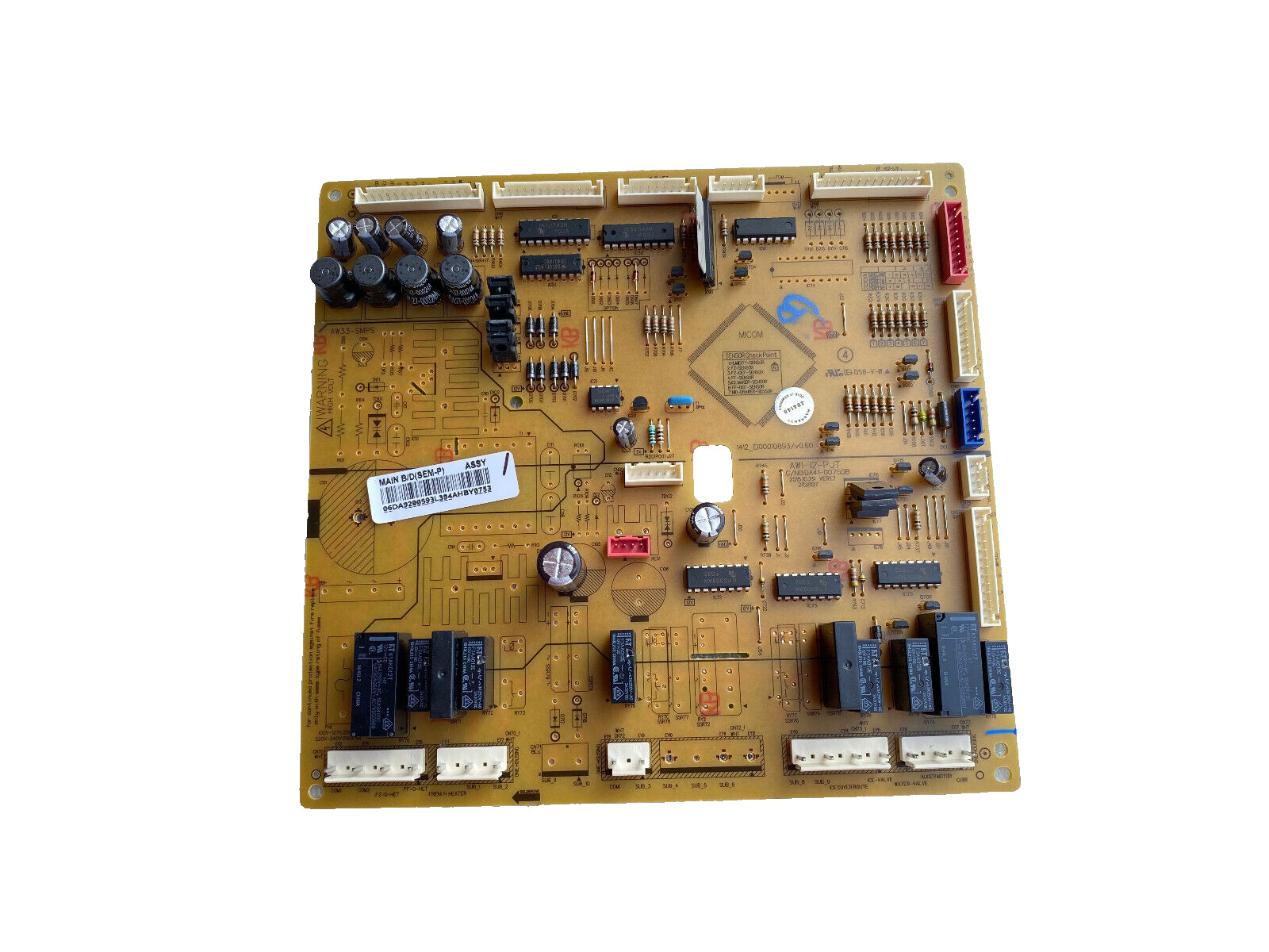Genuine OEM Samsung Refrigerator Power Control Board DA92-00593L