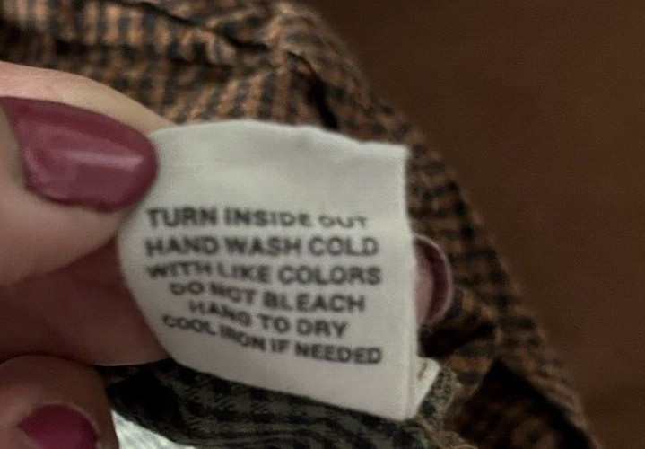 BLU PEPPER Multicolor Patchwork Plaid Collared Po… - image 7