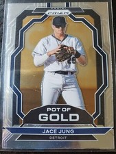 2023 Panini Prizm Baseball #PG5 Jace Jung Pot Of Gold Hobby Base Insert MINT