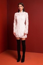 NEW 590 Stone Cold Fox Morita White Lace Dress Size 0 Z190-10