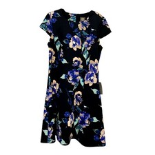 VINCE CAMUTO Women's New Floral Dress VCOMO648 nmu Size 10