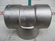 1-1/2" SS304 Socket Weld 3000# Reducing Tee