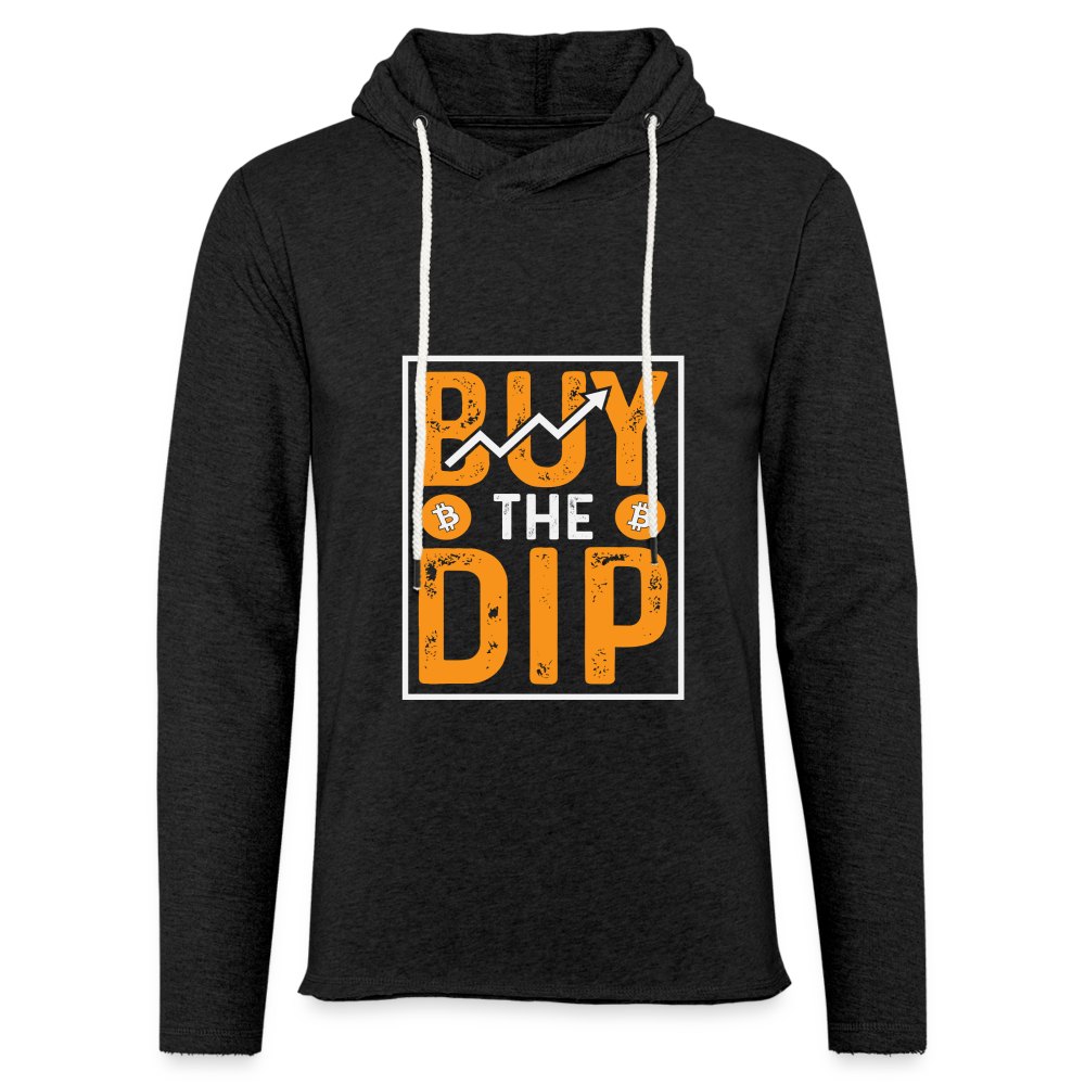 Forex Trading Shirt Buy The Dip Hoodie Buy The Dip Lightweight Terry Hoodie  (Crypto Bitcoin)