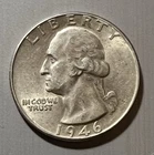 1946 WASHINGTON QUARTER AU