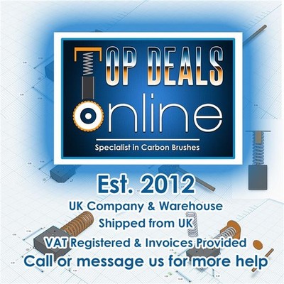 Produktbild von Original Bosch GWS 7-115 Carbon Brushes For Part 3 601 C88