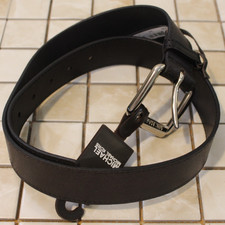 NWT Michael Kors Men’s Belt Black Leather Size M 38" x 1.5" S5458MA On Sale
