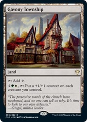 Gavony Township 276/322 Commander 2020