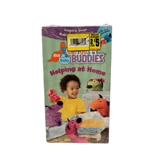 Curious Buddies Helping at Home VHS 2004 Nick Jr Baby New V10