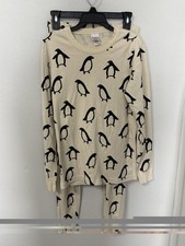 Pigiama lungo John Hanna Andersson adulto cigolante pulito pinguino taglia small