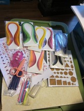 Materiały do pikowania papieru, paski papierowe do pikowania 7 kg, mata, 2 zestawy narzędzi i więcej