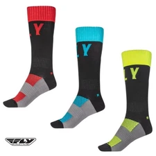 Fly Racing MX PRO Motocross Offroad Thin Socks - Pick Size & Color