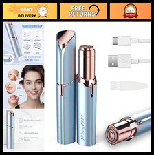 Painless Electric Facial Hair Remover for Women - USB Rechargeable, Portable Bea