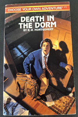 Choose Your Own Adventure #171: Death in the Dorm R.A. Montgomery CYOA 1996