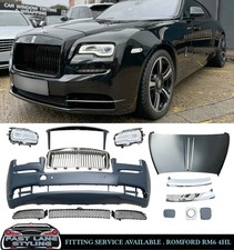 FOR ROLLS ROYCE WRAITH 2015-2016 TO FACELIFT 2017-2021 BODYKIT BUMPER HEADLIGHTS