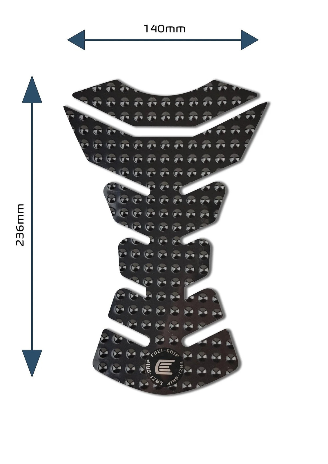 Eazi-Grip Centre Tank Pad - Design D - Evo Series | Black