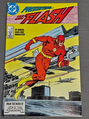 Presenting The New Flash #1 DC Comics 1987 Vintage Comic Book