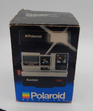 Polaroid Sun 600 LMS Instant Film Camera With Original Box
