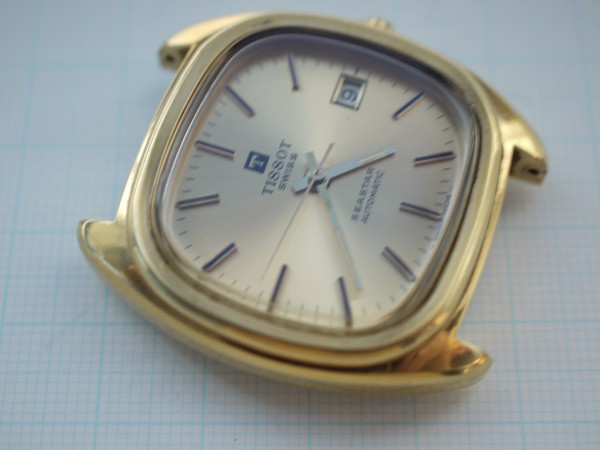 TISSOT AUTOMATIK SEASTAR TV FORM Ø 37 X 34mm Special Uhrenboden