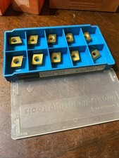 INGERSOLL CDE322R05 New Carbide Inserts .030R Grade 301 A 10Pcs. (I32)