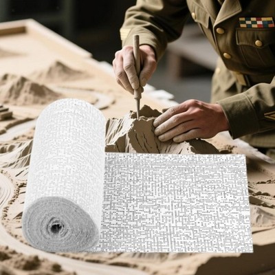 Plaster Cloth Roll White Gauze Strip for Art and Craft Modeling Mask Making
