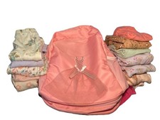 Girl Newborn To 3 Month Lot Of 13 Items Diaper Bag,pajamas,pants,dresses,onsies