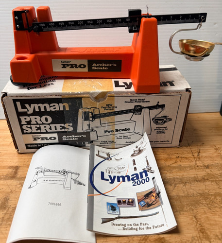 Lyman Pro series Archer's Scale 7752213 With Manual & Box